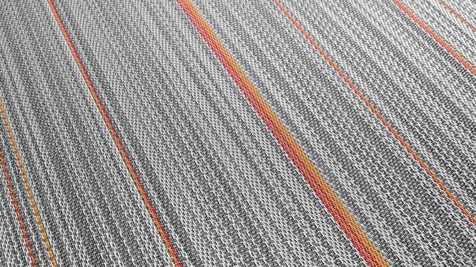 Фото Diamond orange / Колекція Stripes / Ткане ПВХ - покриття 2tec2