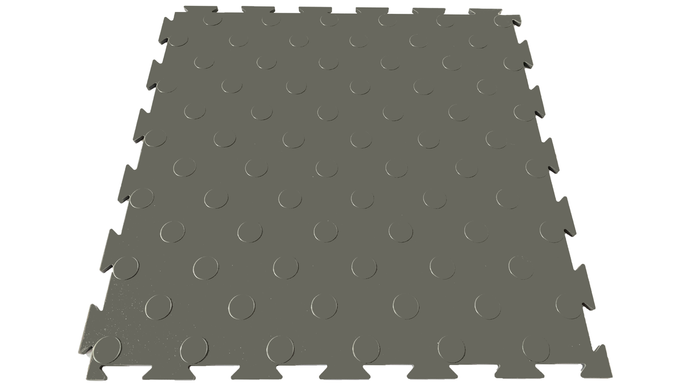 Фото Модульне покриття сірого кольору "Індастріал - Модуль Профі" 5 мм.