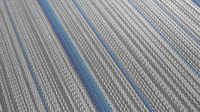 Фото Diamond blue / Коллекция Stripes / Тканое ПВХ - покрытие 2tec2