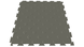 Модульное покрытие серого цвета "Индастриал - Модуль Профи" 5 мм. фото 1
