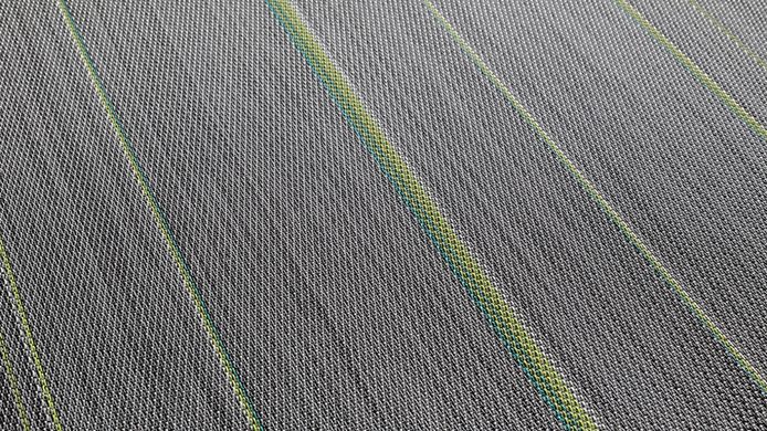 Фото Bazalt green / Коллекция Stripes / Тканое ПВХ - покрытие 2tec2