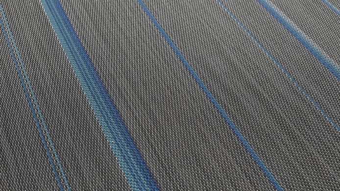 Фото Bazalt blue / Колекція Stripes / Ткане ПВХ - покриття 2tec2
