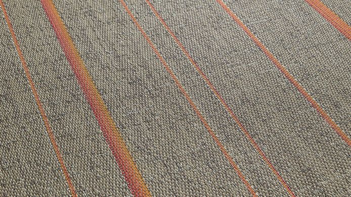 Фото Moonrock orange / Колекція Stripes / Ткане ПВХ - покриття 2tec2 - плитка