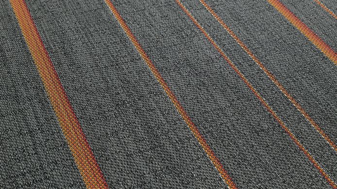 Фото Moonless night orange / Колекція Stripes / Ткане ПВХ - покриття 2tec2 - плитка
