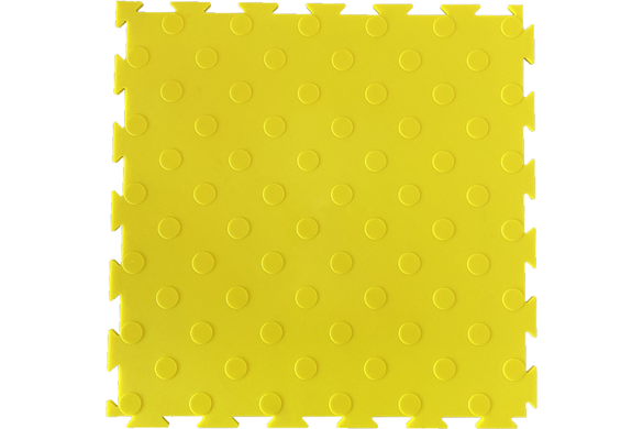 Фото Модульное покрытие желтого цвета "Индастриал - Модуль Профи" 5 мм.