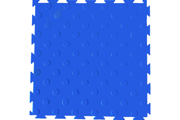 Фото Модульное покрытие синего цвета "Индастриал - Модуль Профи" 5 мм.